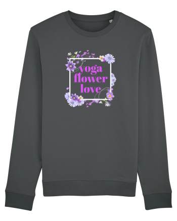 yoga floral design5 Anthracite