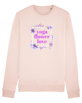 yoga floral design5 Candy Pink