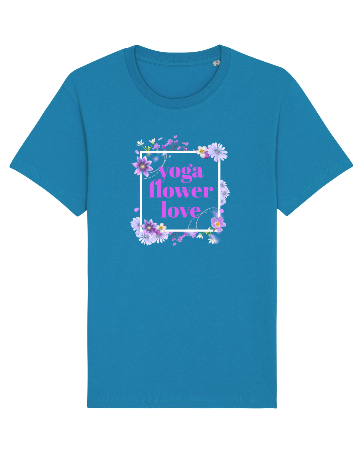 Tricou mânecă scurtă Unisex Rocker Azur