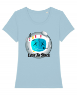 Lost In Space Tricou mânecă scurtă guler larg fitted Damă Expresser