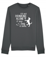 Drinking with my dog Bluză mânecă lungă Unisex Rise