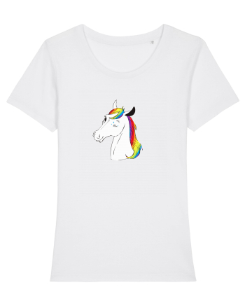 Wink wink rainbow. White