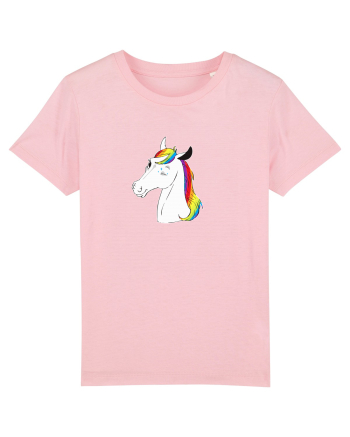 Wink wink rainbow. Cotton Pink
