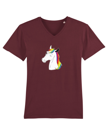 Wink wink rainbow. Burgundy