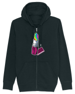 Rainbow Lipstick Hanorac cu fermoar Unisex Connector