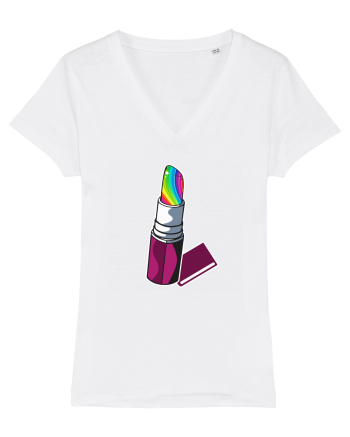 Rainbow Lipstick White