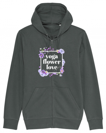 yoga floral design6 Anthracite