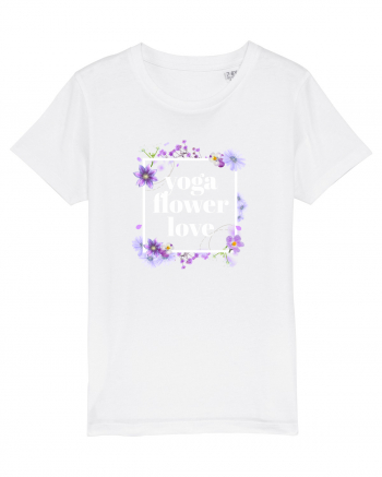 yoga floral design6 White