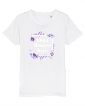 yoga floral design6 White