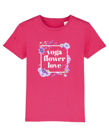 yoga floral design6 Raspberry