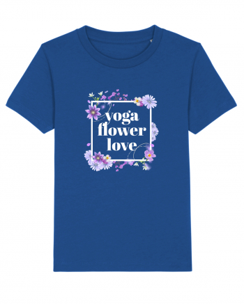 yoga floral design6 Majorelle Blue