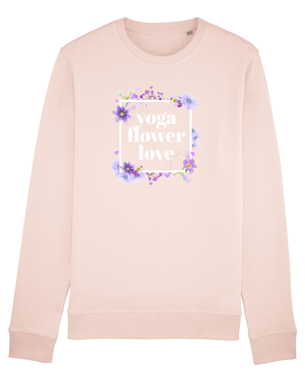 Bluză mânecă lungă Unisex Rise Candy Pink
