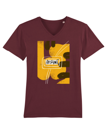 Abstract Burgundy
