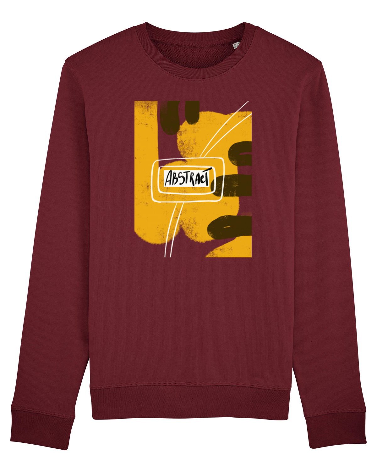 Bluză mânecă lungă Unisex Rise Burgundy