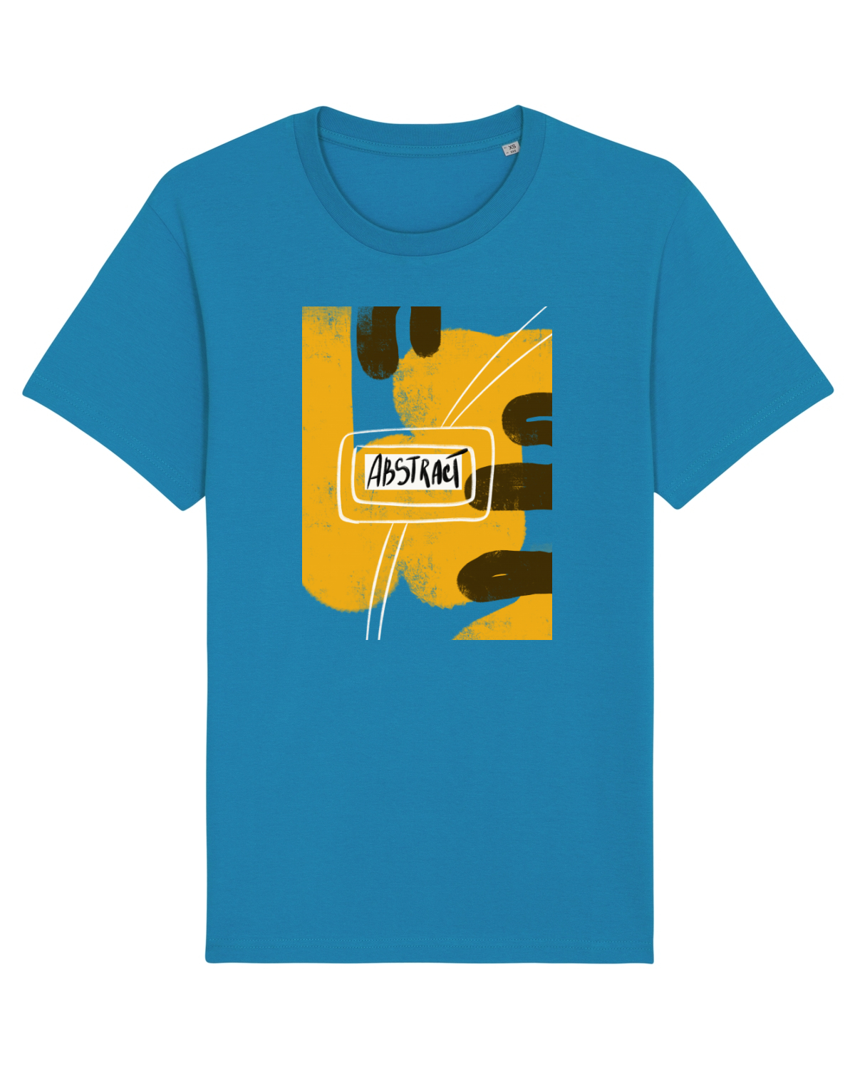 Tricou mânecă scurtă Unisex Rocker Azur