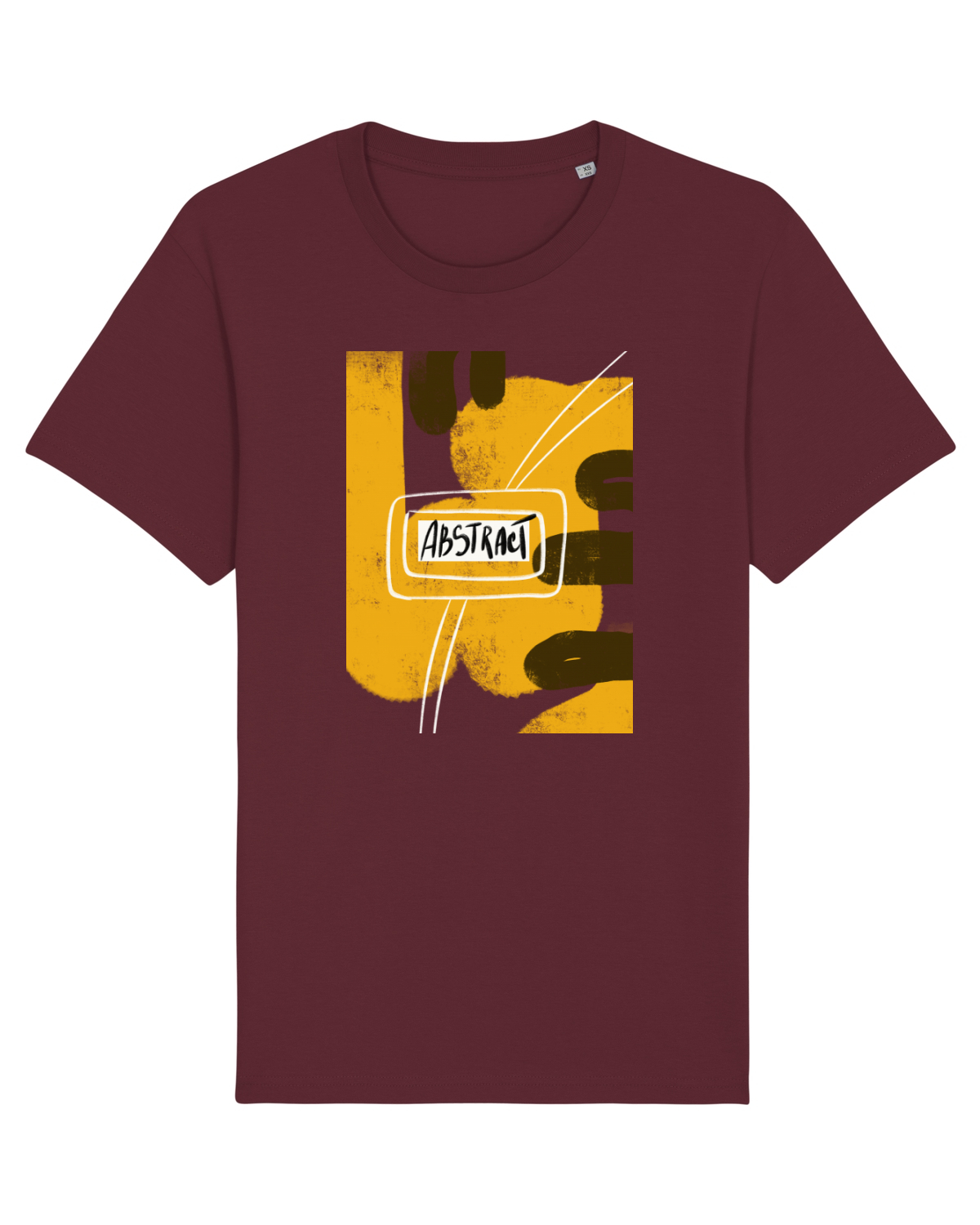 Tricou mânecă scurtă Unisex Rocker Burgundy