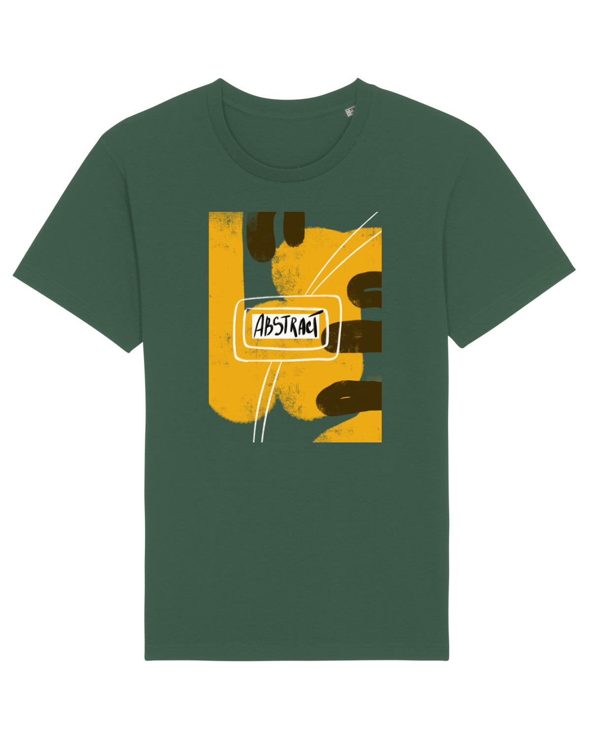 Tricou mânecă scurtă Unisex Rocker Bottle Green