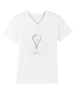 Idea Tricou mânecă scurtă guler V Bărbat Presenter