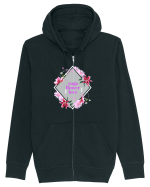 yoga floral design8 Hanorac cu fermoar Unisex Connector