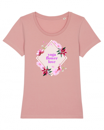 yoga floral design8 Canyon Pink
