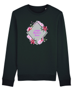yoga floral design8 Bluză mânecă lungă Unisex Rise