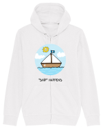 „Ship” Happens Hanorac cu fermoar Unisex Connector