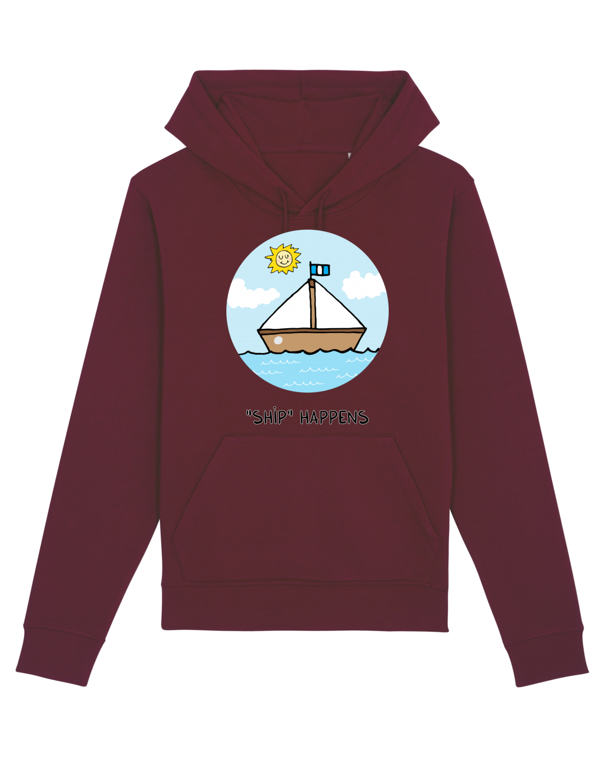 Hanorac Unisex Drummer Burgundy