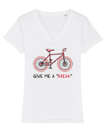 Give Me a „Break” Tricou mânecă scurtă guler V Damă Evoker