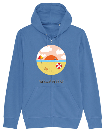 „Beach” Please Bright Blue