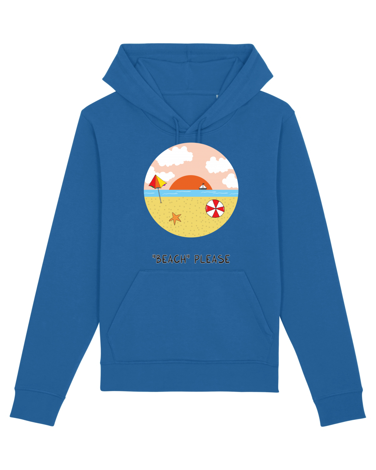 Hanorac Unisex Drummer Royal Blue