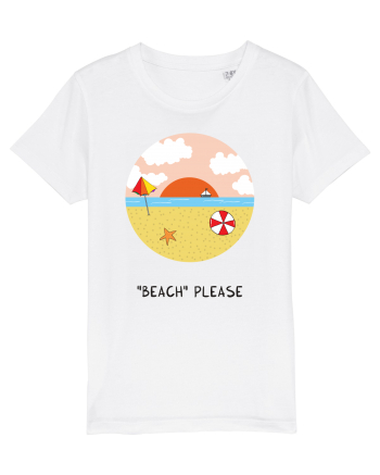„Beach” Please White