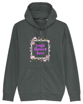 yoga floral design9 Anthracite