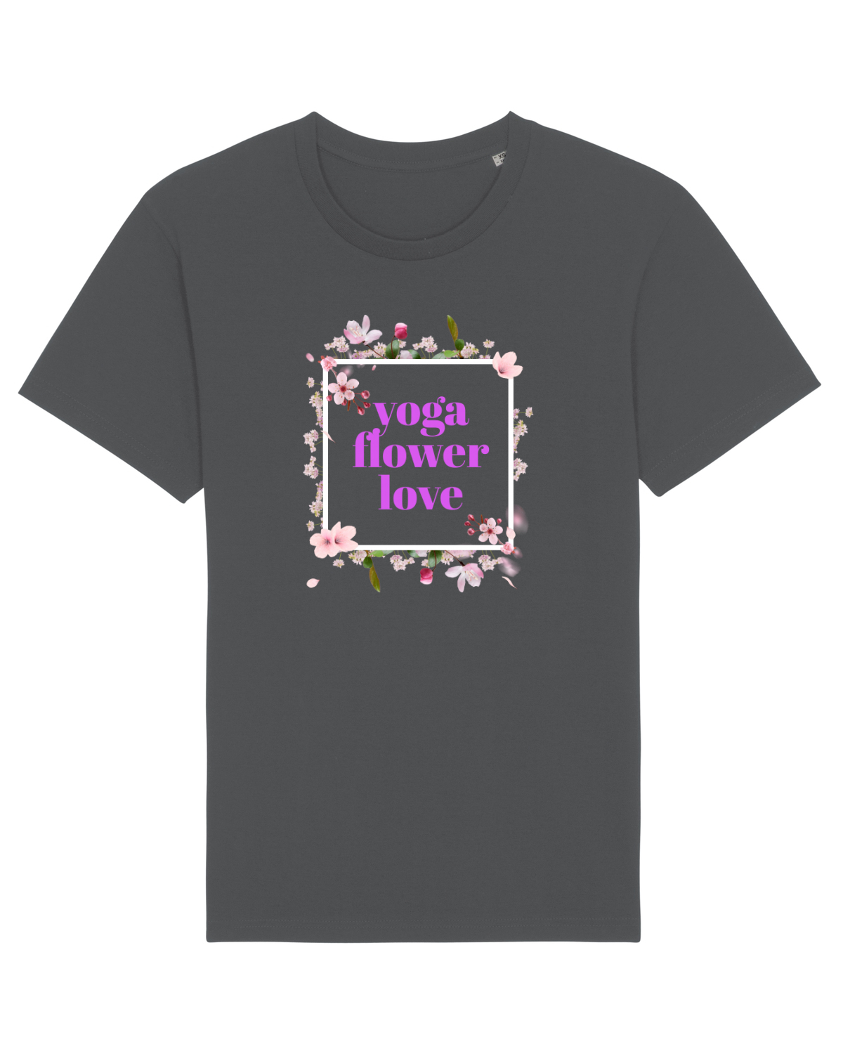 Tricou mânecă scurtă Unisex Rocker Anthracite