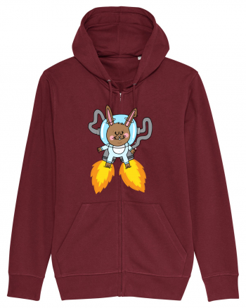 Space Bunny Burgundy