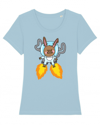 Space Bunny Sky Blue