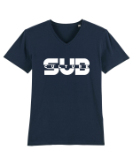 SubCulture Tricou mânecă scurtă guler V Bărbat Presenter