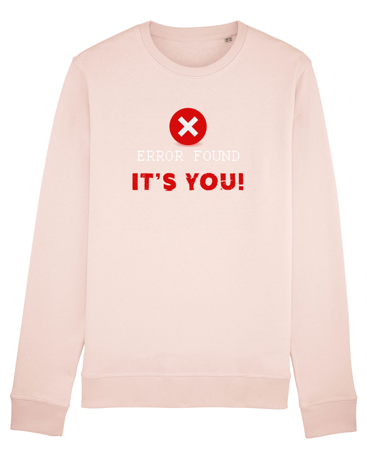 Bluză mânecă lungă Unisex Rise Candy Pink