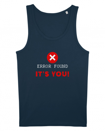 Error found! It's you Navy