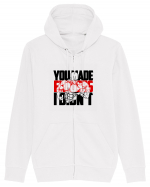 You made EXCUSES Hanorac cu fermoar Unisex Connector