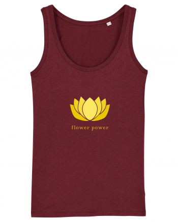 yoga flower power 2 Burgundy