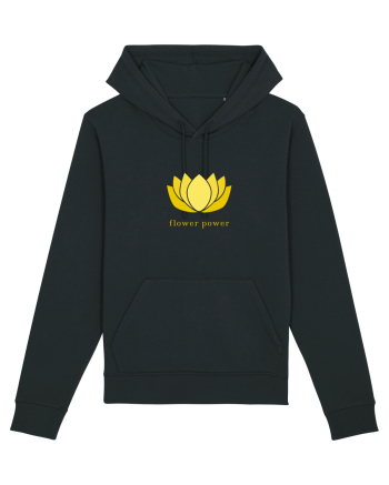 yoga flower power 2 Black