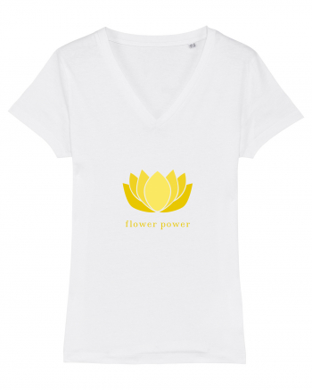 yoga flower power 2 White