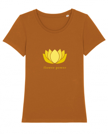 yoga flower power 2 Roasted Orange