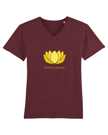 yoga flower power 2 Burgundy