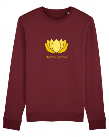 yoga flower power 2 Burgundy