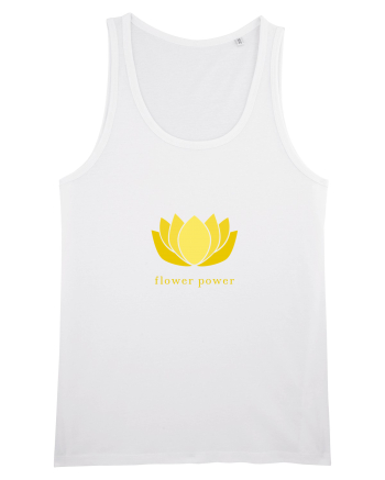 yoga flower power 2 White
