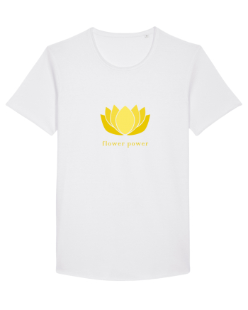 yoga flower power 2 White