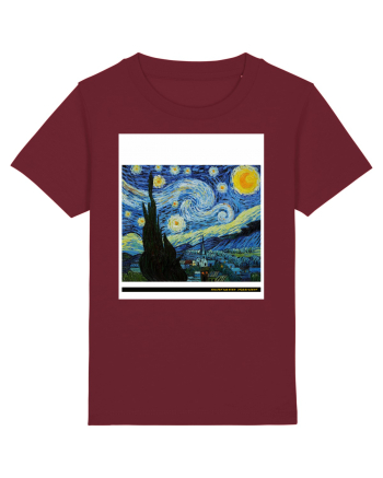 Starry Night Burgundy