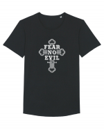 Fear no evil Tricou mânecă scurtă guler larg Bărbat Skater