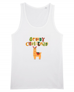 Merry Christmas Llama Maiou Bărbat Runs